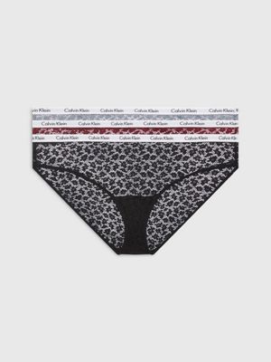 Plus Size 3 Pack Bikini Briefs - Carousel