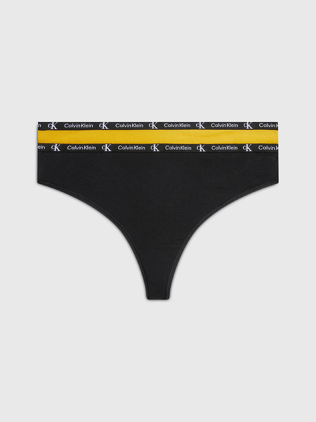 BLACK/MORNING YELLOW > 2-Pack Strings - Ck96 > undefined dames - Calvin Klein