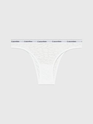 Calvin Klein size large platinum grey Lacey Brazilian Knickers Bnwt Women's