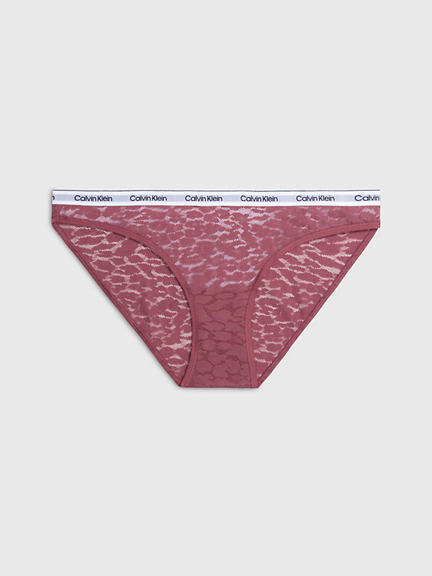 crushed berry lace bikini briefs for women calvin klein