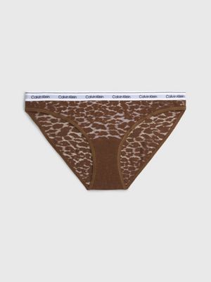 Plus Size Printed Signature Lace Thong Pride Leopard Sale