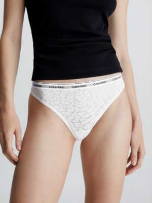 Lace High Leg Thong Calvin Klein®