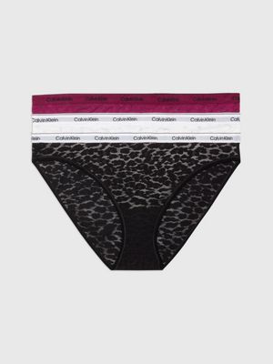 3 Pack Lace Bikini Briefs Calvin Klein®