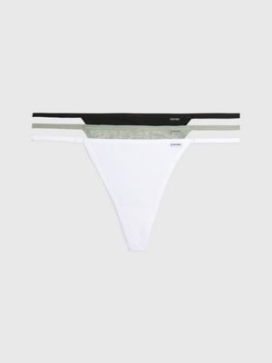 3 Pack Thongs - Athletic Cotton Calvin Klein®