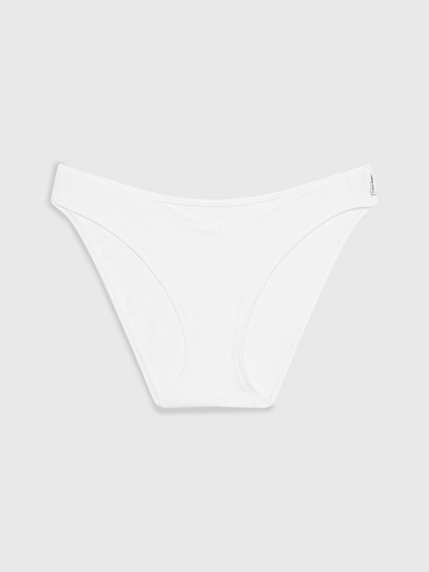 white bikini briefs - athletic cotton for women calvin klein