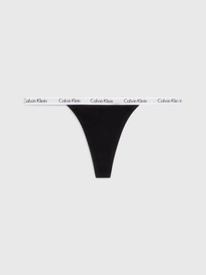 Calvin Klein Jeans CAROUSEL BIKINI X 3 Zwart / Wit / Grijs / Chiné -  Ondergoed Slips Dames € 54,95