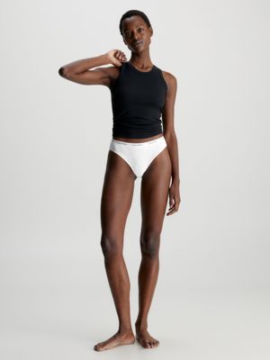 High Waisted Bikini Bottoms - CK Meta Essentials Calvin Klein®