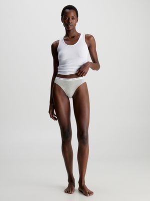 High Leg Bikini Briefs - Ideal Modal Rib Calvin Klein®