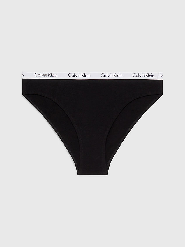 black high leg bikini-slips – carousel für damen - calvin klein