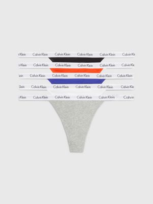Calvin Klein Women`s Underwear Carousel Thong 5 Pack : : Clothing,  Shoes & Accessories