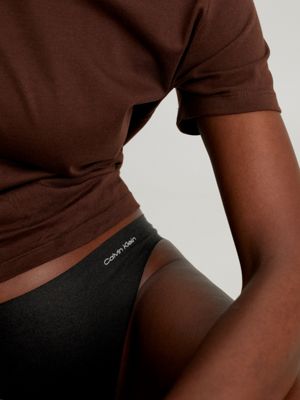 Invisible Underwear  Womens Calida Natural Skin String Black C2C — Megan  Imoveis