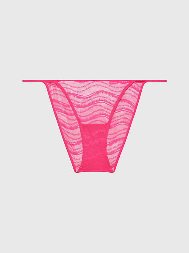 pink lace bikini briefs for women calvin klein