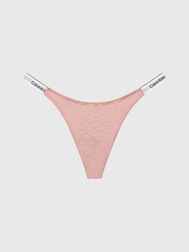 pink lace string thong for women calvin klein