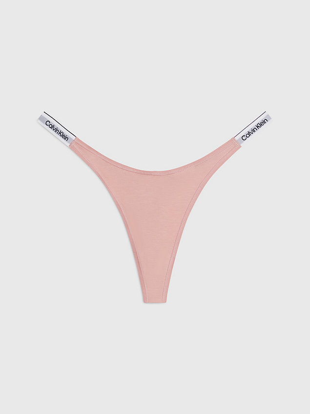 pink string - modern logo für damen - calvin klein