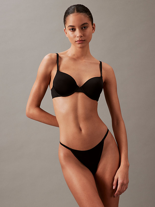 slip bikini - ideal micro black da donne calvin klein