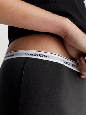 black hipster panty - icon logo for women calvin klein