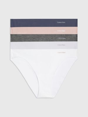 5 Pack Bikini Briefs Invisibles Cotton Calvin Klein 000QD5205ENOZ