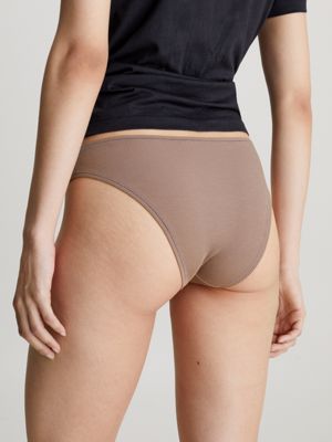 Damen CK 3er Pack CALVINKLEIN Komfortabel Unterhosen Low Rise Unterwäsche  Slips+ 