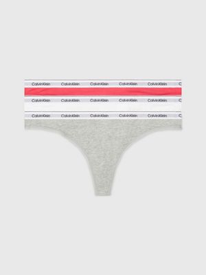  Calvin Klein Women`s Motive Cotton Thong 2 Pack  (Black(QP1803-003)/Dark Grey, Small) : Clothing, Shoes & Jewelry