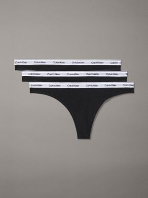 Calvin Klein Carousel Bikini, 3-Pack, Gingerbread, Black & Tawny Port,  XS-XL - Briefs