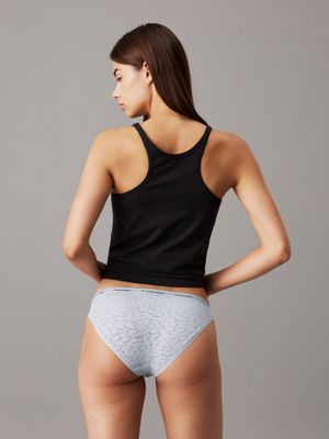 slip bikini in pizzo plein air da donne calvin klein