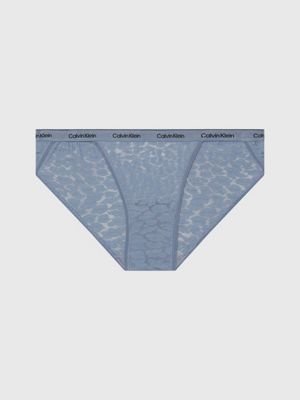 Buy Calvin Klein Underwear Women Blue Solid Laced Hipster QD3767VDD - Briefs  for Women 17809794