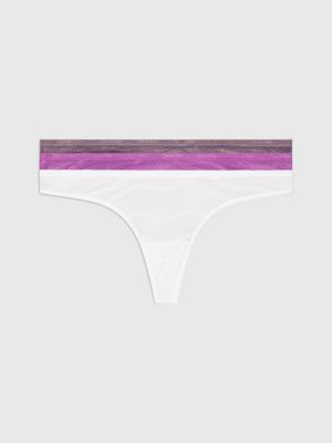 3erPack Strings mit Spitze Calvin Klein® 000QD5216ENOW