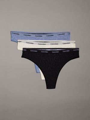 multi 3 pack lace brazilian briefs for women calvin klein