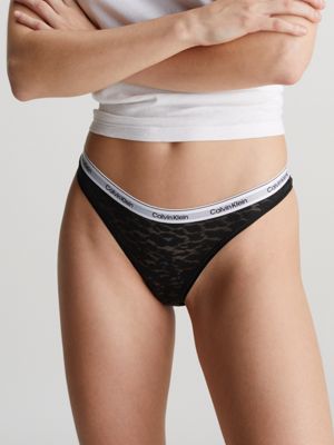 Calvin Klein Underwear WMNS 3 PACK BRAZILIAN (LOW-RISE) Black -  BLACK/BLACK/BLACK