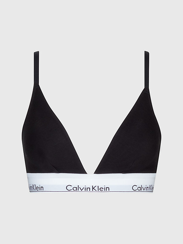 black triangle bra - modern cotton for women calvin klein