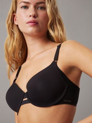 000QF1184E Calvin Klein Invisibles T-Shirt Bra - QF1184E Black