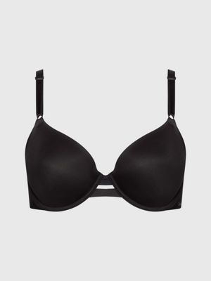 Calvin Klein] One Mircofiber Push Up Bra Black (F3226) – NEWMALEWEAR
