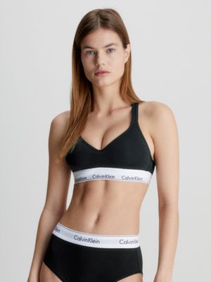 Biustonosz typu bralette unoszący biust - Modern Cotton CALVIN