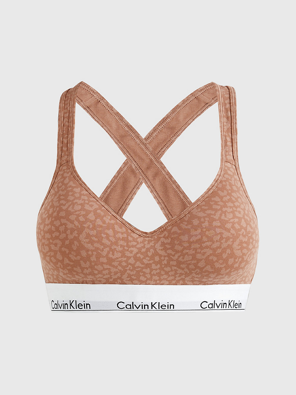 MINI ANIMAL PRINT_SANDALWOOD Brassière Liftante - Modern Cotton undefined femmes Calvin Klein