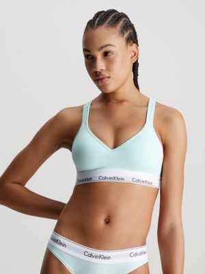 Biustonosz typu bralette unoszący biust - Modern Cotton CALVIN