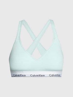 Calvin Klein Fuller Bust – Modern – Czarna bawełniana braletka z lekkim  wypełnieniem