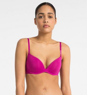 calvin klein sculpted plunge push up bra