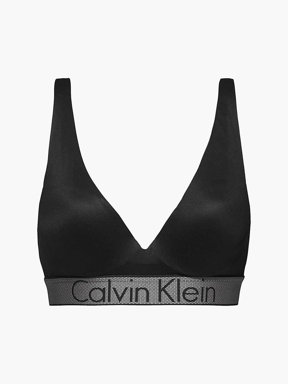 BLACK Plunge Push-Up Bra - Customized Stretch undefined women Calvin Klein