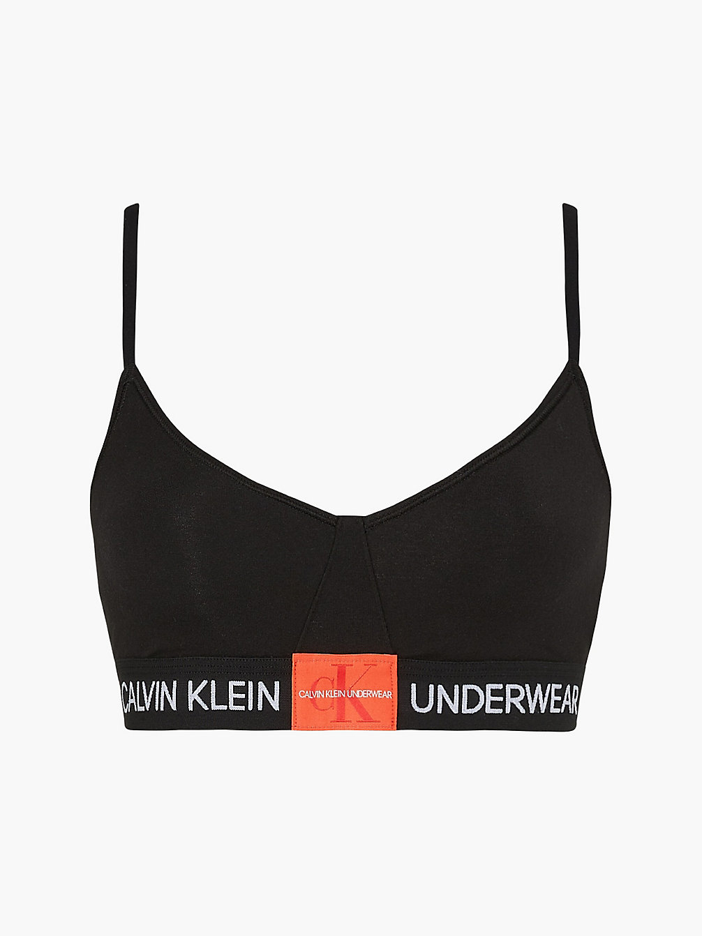 BLACK Triangle Bralette undefined women Calvin Klein