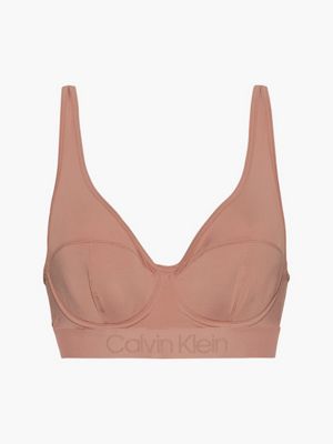 calvin klein tonal logo bralette
