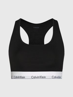 Calvin Klein Modern Cotton Plus Thong - Black