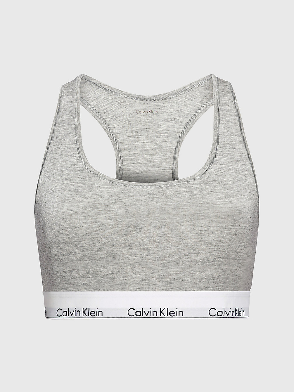 GREY HEATHER > Biustonosz Typu Bralette Plus Size - Modern Cotton > undefined Kobiety - Calvin Klein