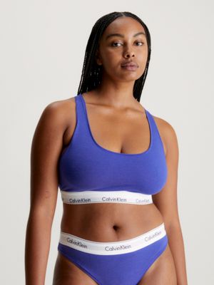 Biustonosz typu bralette plus size - Modern Cotton CALVIN KLEIN