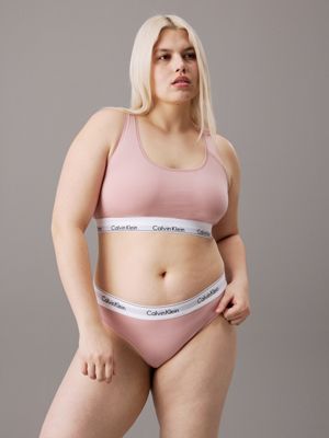 Calvin Klein Plus – Size Modern – Mellanbruna trosor i bomull och