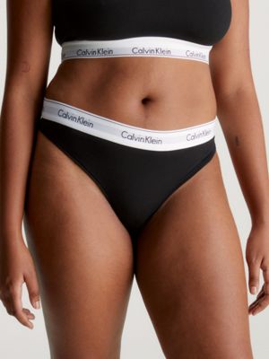 Calvin klein plus size thong on sale