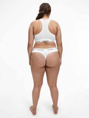 Plus size shop thong underwear