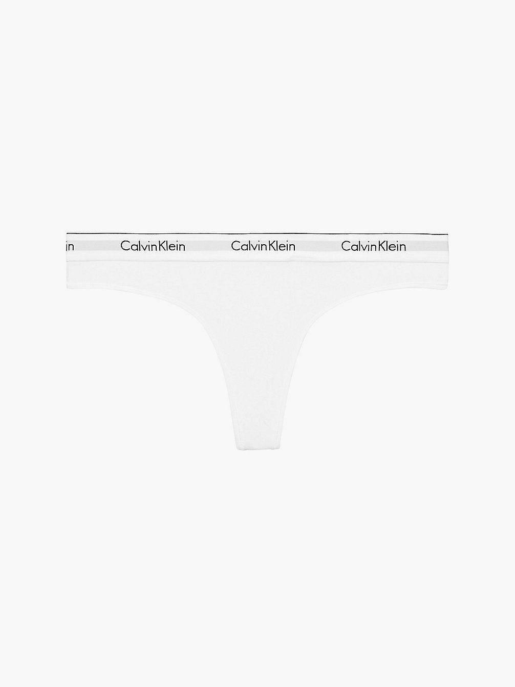WHITE Grote Maat String - Modern Cotton undefined dames Calvin Klein