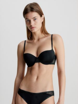 Bras Calvin Klein Lightly Lined Balcon Bra Black