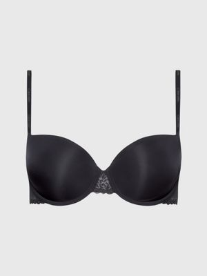 Calvin Klein Wireless Basic Plain Black Bra Size XL