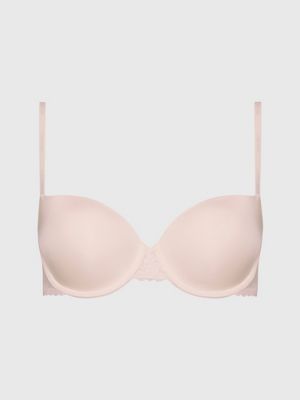 Calvin Klein Women's Light Lined Balconette Bra, Pink Smoothie, 65B :  : Fashion